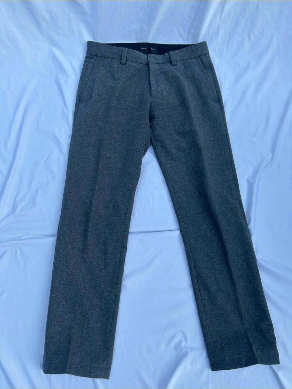Banana Republic Emerson Dress Pants - Gray wool blend